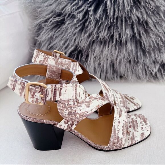 Chloe Candice sandals in Eternal Grey size 38 - Picture 6 of 12